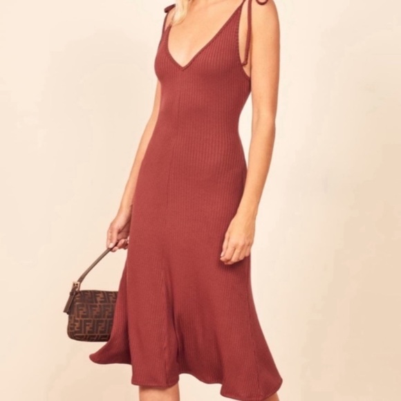Reformation Dresses & Skirts - Reformation shady ribbed dress